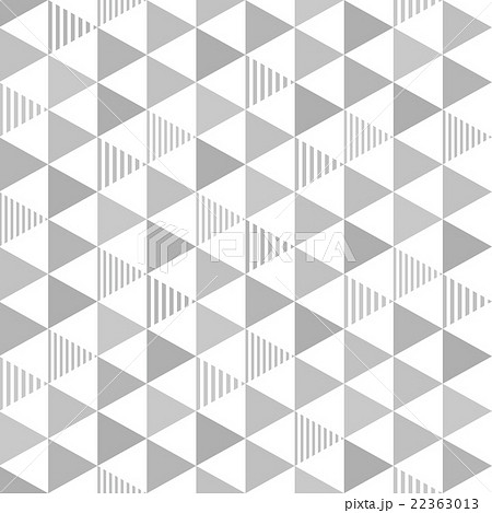 三角のパターン シームレスのイラスト素材