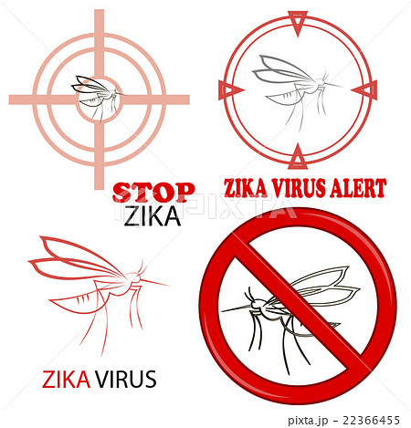Zika Virus Sign Isolated Zika Virus Sign Isolated 22366455