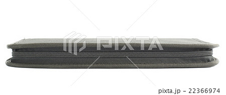 Black case for brushes isolated Black case for brushes isolated 22366974
