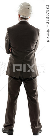 Engineer portrait isolated on white background 22367933