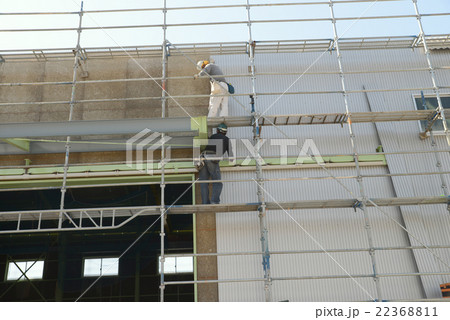 外壁張り 22368811