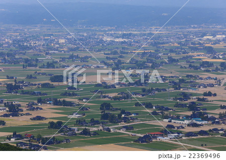 砺波平野の散居村 22369496