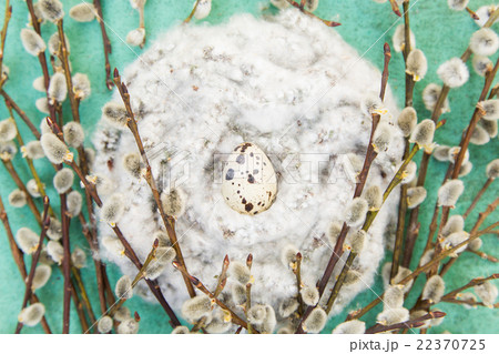 Easter background with nest Easter background with nest 22370725