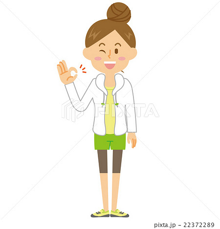 OL_ラフな女性_オッケー_15シリーズ 22372289