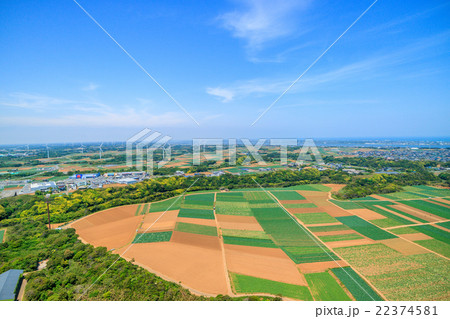 銚子市三崎町付近を空撮 22374581