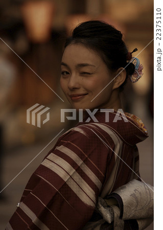 着物の女性　ポートレート 22375110