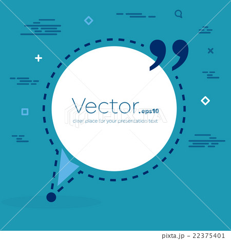 Abstract concept vector empty speech square quote Abstract concept vector empty speech square quote 22375401