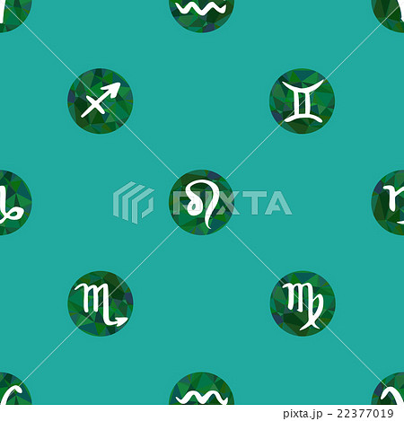 Seamless pattern or background with zodiac signs 22377019