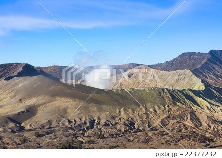 Layer Volcanic ash as sand ground of Mount Bromo  22377232