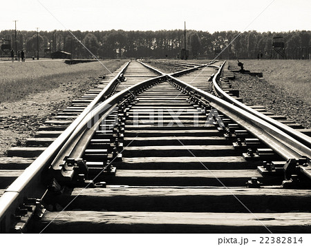 Railway platform in concentration camp Railway platform in concentration camp 22382814
