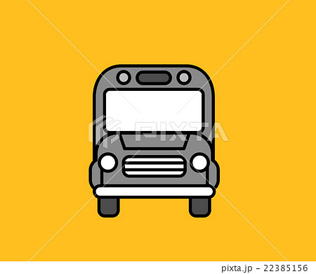 Bus Front Icon Design Flat Isolated Bus Front Icon Design Flat Isolated 22385156