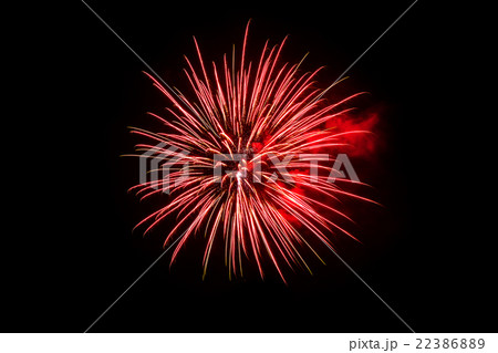 Colorful fireworks of various colors on black Colorful fireworks of various colors on black 22386889
