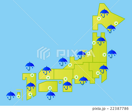 全国的に雨模様 全国的に雨模様 22387786
