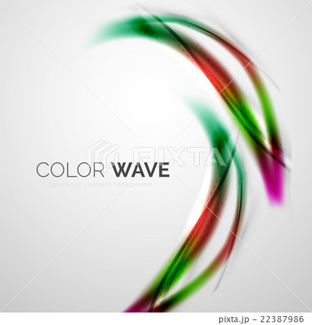 Color wave vector element 22387986