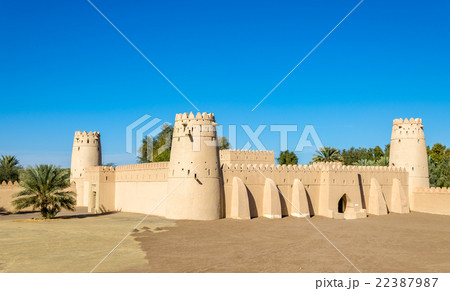 View of Al Jahili Fort in Al Ain, UAE 22387987
