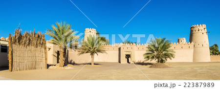 View of Al Jahili Fort in Al Ain, UAE 22387989