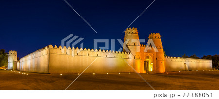 View of Al Jahili Fort in Al Ain, UAE 22388051