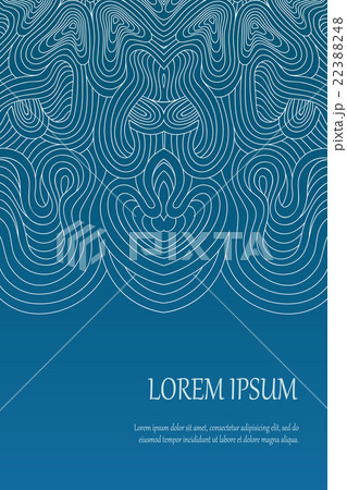 Greeting card decorated with white lace Greeting card decorated with white lace 22388248