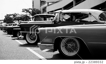 クラッシックカー　ローライダー　カーライフ キャデラック 22389332