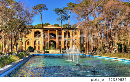 Hasht Behesht palace in Isfahan - Iran 22389625