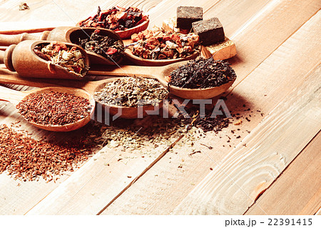 Various of tea 22391415