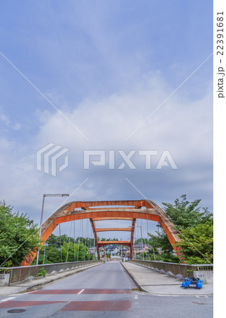 夏の弁天橋の風景 夏の弁天橋の風景 22391681