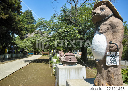 群馬県　茂林寺参道 22391863