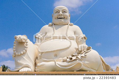 ベトナム ヴィンチャン寺 弥勒菩薩の写真素材 [22393483] - PIXTA