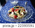 フレッシュトマトとバジルの冷製パスタ 22393591