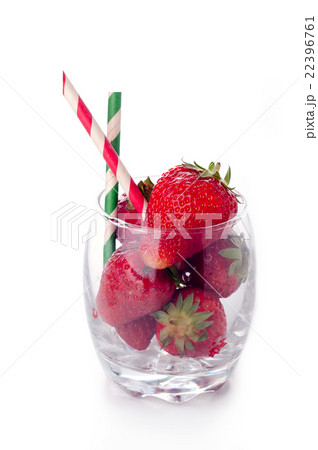 strawberries in a glass strawberries in a glass 22396761