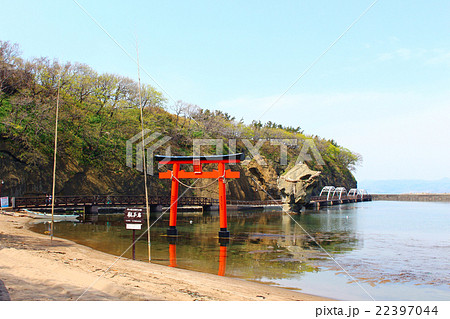 かもめ島鳥居4 22397044