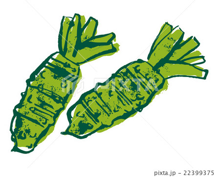 わさびのイラスト素材 [22399375] - PIXTA