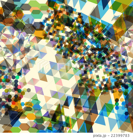 Abstract background with messy polygon shapes Abstract background with messy polygon shapes 22399783
