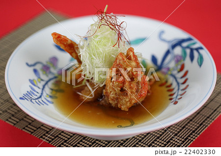 きんき姿揚げ あんかけ 日本料理 きんき姿揚げ あんかけ 日本料理 22402330