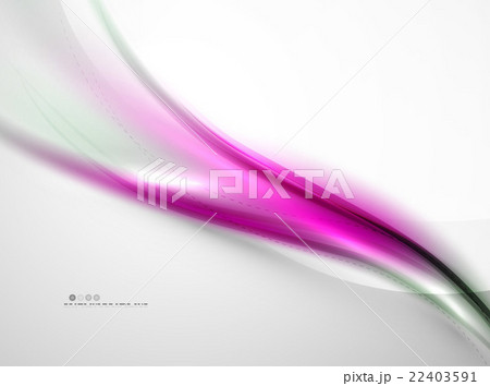 Vector silk white and purple color waves, beauty 22403591