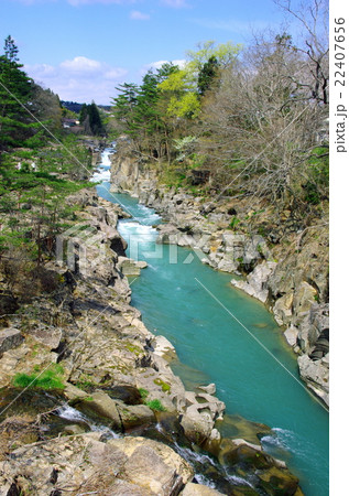 厳美渓（岩手県一関市） 22407656