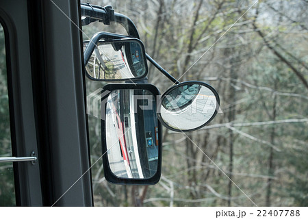 Bus Mirror when bus parking. 22407788