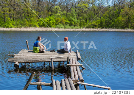 On the lake 22407885