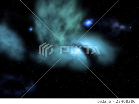 Star field in space and a nebulae 22408286