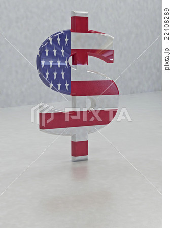 Big three-dimensional dollar sign 22408289