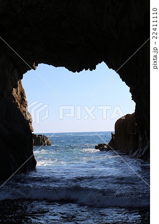 足摺岬の白山洞門 22411110