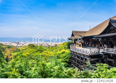 京都 世界遺産 清水寺の写真素材 [22411420] - PIXTA