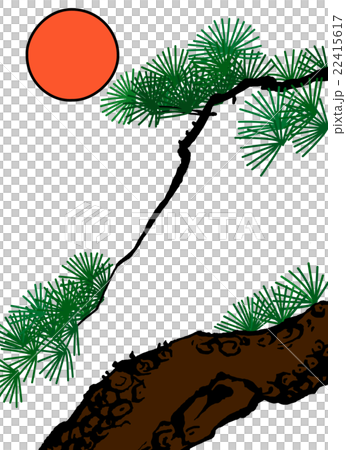 松樹花鳥 22415617