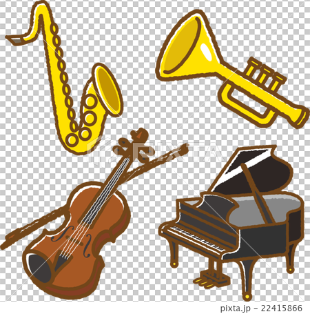 Instrument Illustration Material Set 2 Stock Illustration