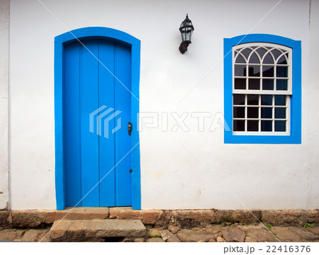 bright colored facade bright colored facade 22416376