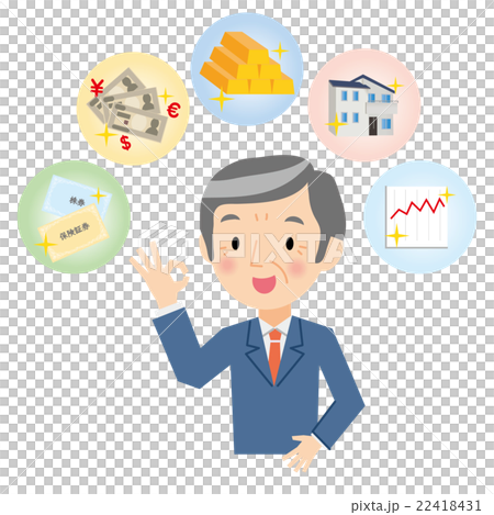 資深男性理財規劃師 資深男性理財規劃師 22418431