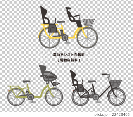 電動アシスト自転車【乗り物・シリーズ】 電動アシスト自転車【乗り物・シリーズ】 22420405