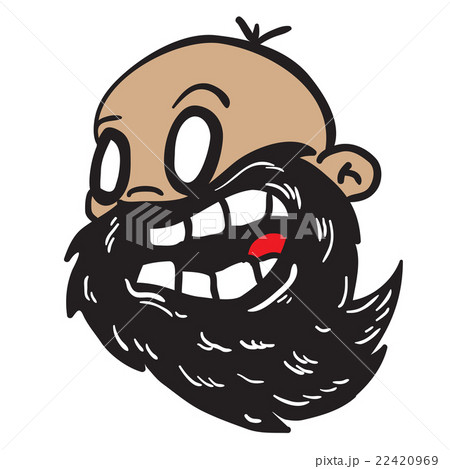bearded bald man 22420969