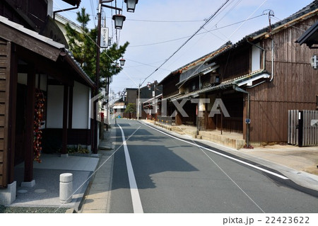 東海道 二川宿の町並 東海道 二川宿の町並 22423622