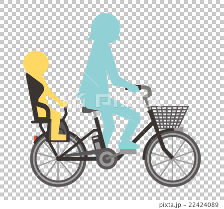 電動アシスト自転車(ヘルメット無し)【乗り物・シリーズ】 電動アシスト自転車(ヘルメット無し)【乗り物・シリーズ】 22424089